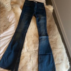 Free People flare jeans size 24